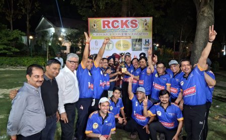 कानपुर क्लब में 'रोटरी मैत्री कप' का रोमांच: स्मैशर्स ने ब्लास्टर्स को हराकर जीता खिताब
