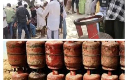 गैस सिलेंडर में कम वजन का खेल, वीडियो वायरल होने के बाद आपूर्ति विभाग के दावों की खुली पोल