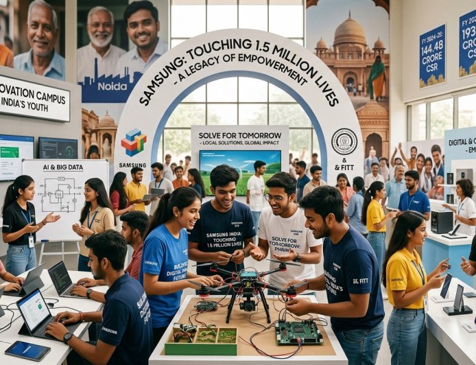 सैमसंग का 'संकल्प': चिप और स्क्रीन से आगे, 15 लाख युवाओं के भविष्य का निर्माण