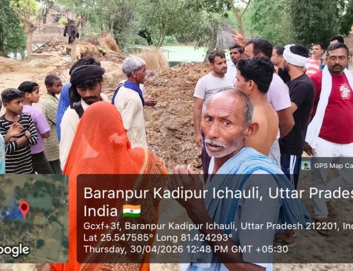 सिराथू एसडीएम की बड़ी कार्रवाई: बालकमऊ में 'टॉप-10' भूमि विवादों का मौके पर हुआ अंत, हटा अवैध अतिक्रमण