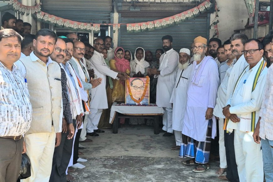 प्रयागराज: 'शिक्षित बनो, संगठित रहो' के संकल्प के साथ सिकन्दरा में मनाई गई बाबा साहब की जयंती