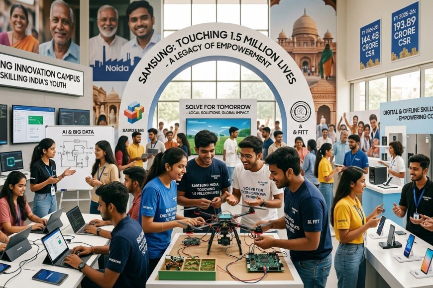 सैमसंग का 'संकल्प': चिप और स्क्रीन से आगे, 15 लाख युवाओं के भविष्य का निर्माण