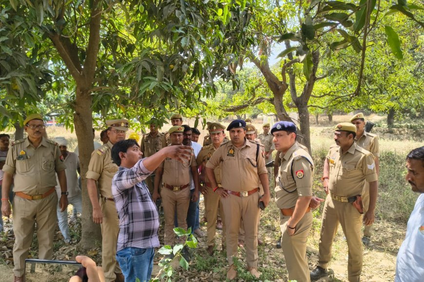 प्रतापगढ़: आम के बाग में पेड़ से लटका मिला युवती का शव, दुष्कर्म के बाद हत्या की आशंका से सनसनी