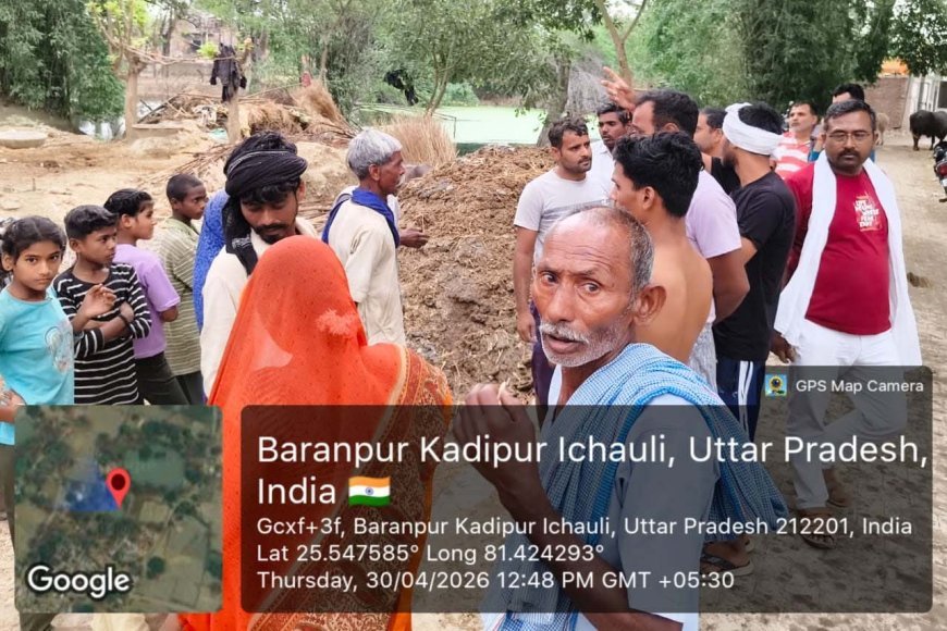 सिराथू एसडीएम की बड़ी कार्रवाई: बालकमऊ में 'टॉप-10' भूमि विवादों का मौके पर हुआ अंत, हटा अवैध अतिक्रमण