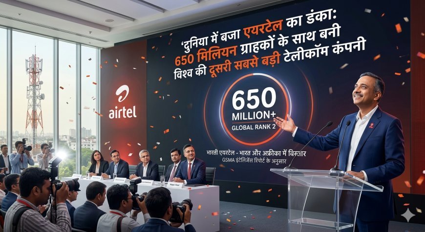 650 मिलियन ग्राहकों के साथ बनी विश्व की दूसरी सबसे बड़ी टेलीकॉम कंपनी