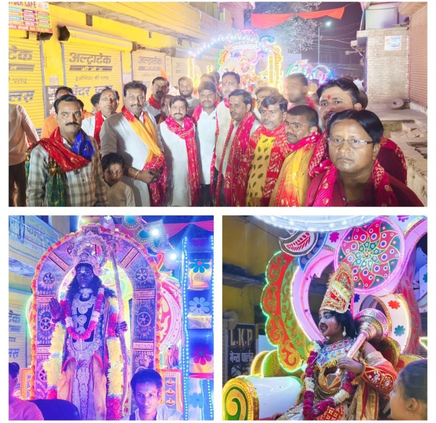 सराय अकील में हनुमान जयंती पर उमड़ा जनसैलाब, भव्य शोभायात्रा में जमकर झूमे श्रद्धालु