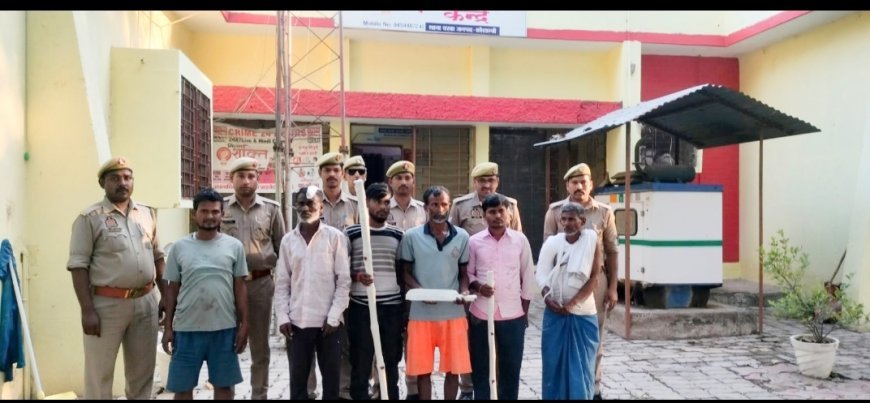 कौशांबी: बरियावां हत्याकांड का 24 घंटे में खुलासा, SP के नेतृत्व में 6 हत्यारोपी गिरफ्तार