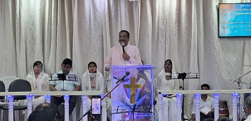 'सलीब की सात वाणियां': शारदा नगर चर्च में प्रार्थना और संगति के साथ मनाया गया गुड फ्राइडे