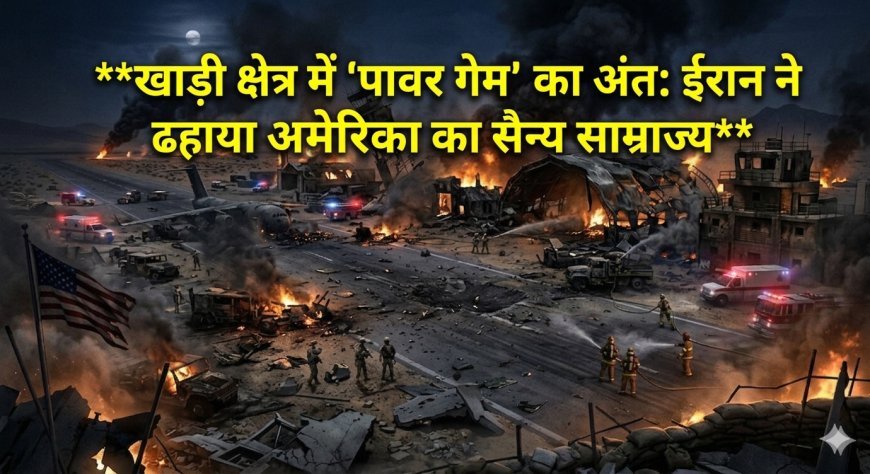 खाड़ी क्षेत्र में 'पावर गेम' का अंत: ईरान ने ढहाया अमेरिका का सैन्य साम्राज्य