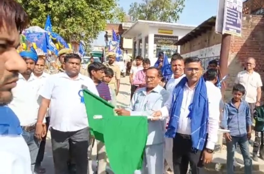 मानिकपुर में बाबा साहब की 135वीं जयंती पर उमड़ा जनसैलाब: 26 झांकियों के साथ निकली भव्य अंबेडकर शोभायात्रा