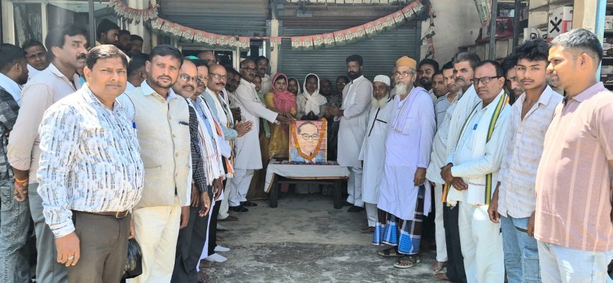 प्रयागराज: 'शिक्षित बनो, संगठित रहो' के संकल्प के साथ सिकन्दरा में मनाई गई बाबा साहब की जयंती