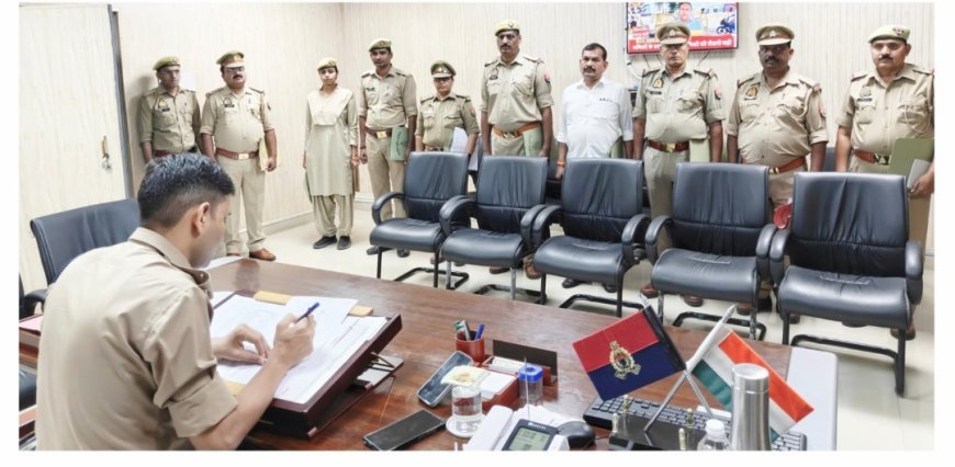 कौशाम्बी: एसपी सत्य नारायण प्रजापत का 'साप्ताहिक एक्शन प्लान'