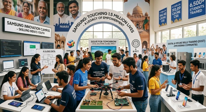 सैमसंग का 'संकल्प': चिप और स्क्रीन से आगे, 15 लाख युवाओं के भविष्य का निर्माण