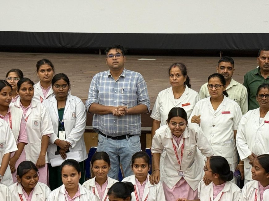 मन स्वस्थ तो तन स्वस्थ: महामाया मेडिकल कॉलेज में डिप्रेशन और तनाव के विरुद्ध छात्रों को मिला 'संजीवनी' मंत्र