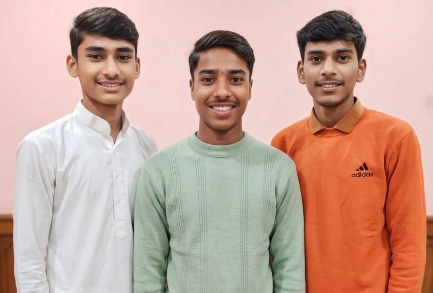 कौशांबी का मान: 'स्किल टॉपर्स क्लासेस' के छात्रों ने रचा इतिहास, बोर्ड परीक्षा में अरुण और अंकुश का दबदबा
