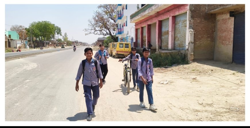 42°C की तपिश और छोटे बच्चों की जान आफत में, अभिभावकों ने की छुट्टियों की मांग