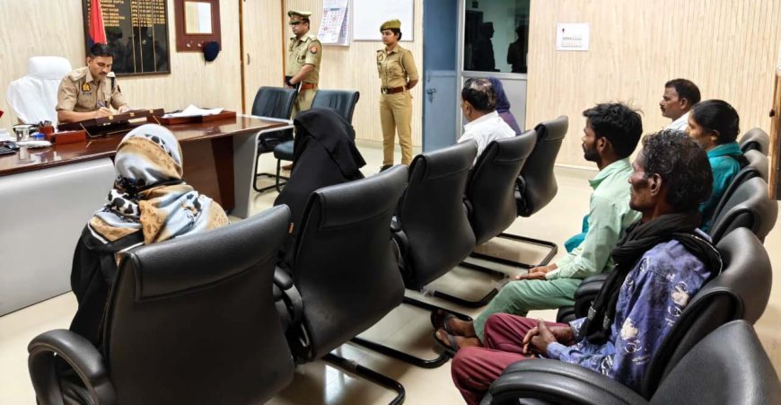 कौशाम्बी एसपी ने सुनीं जन-समस्याएं, त्वरित निस्तारण की दी चेतावनी