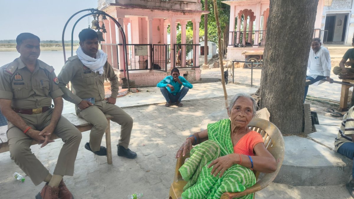 प्रतापगढ़: मौत के मुहाने से लौट आई शांति देवी, मिशन शक्ति टीम की तत्परता ने बचाई वृद्ध महिला की जान
