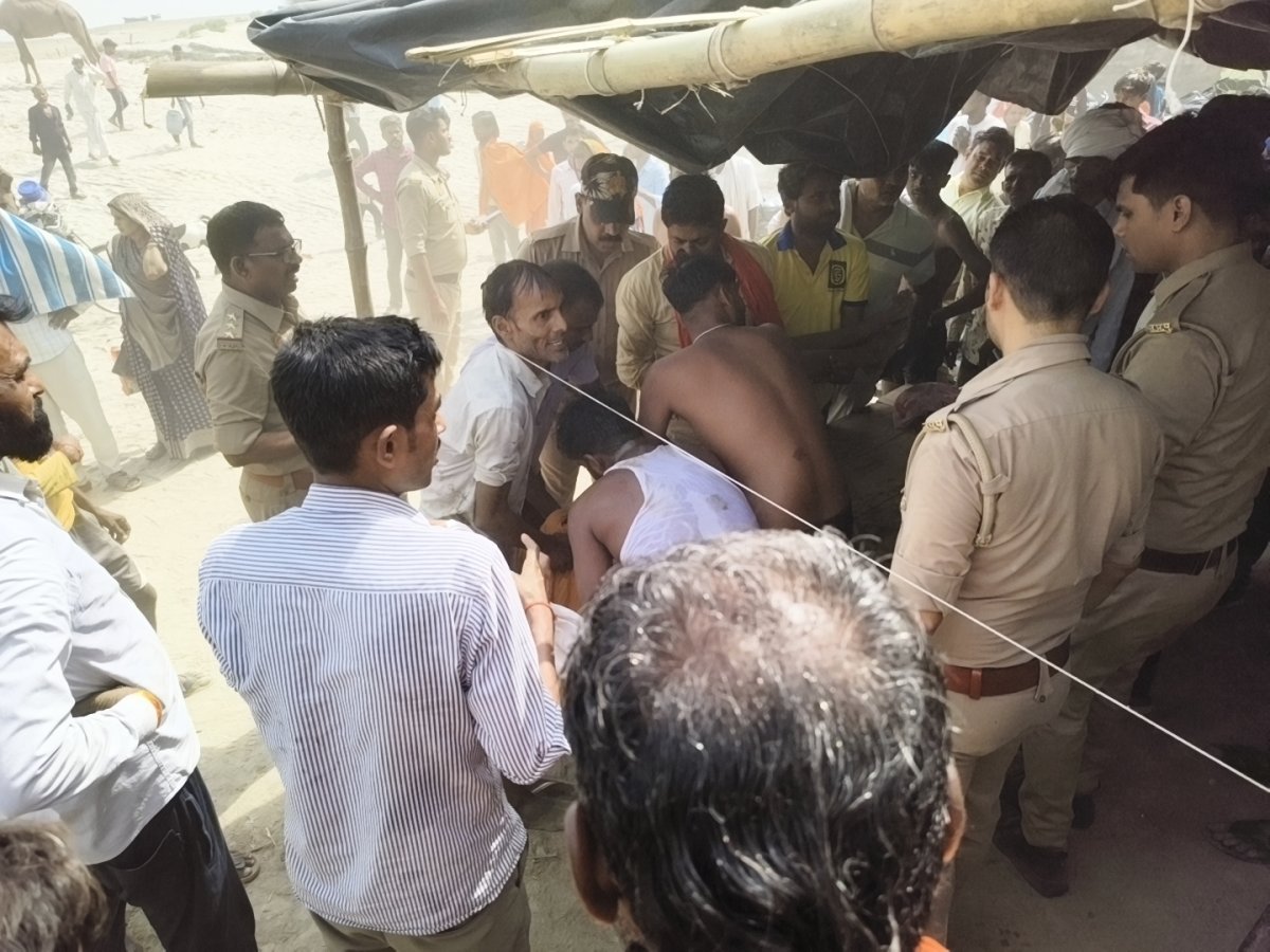 दनपुर घाट पर गंगा नहाने गए 15 वर्षीय किशोर की डूबने से दर्दनाक मौत
