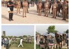 उपद्रवियों को कौशाम्बी पुलिस का कड़ा संदेश: एसपी सत्य नारायण बोले- 'हुड़दंग किया तो खैर नहीं', बलवा ड्रिल में दिखा खाकी का दम