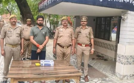 नई पिस्टल से गोली चलाने वाले कथित पत्रकार ने होमगार्ड को किया लहूलुहान, अब सलाखों के पीछे