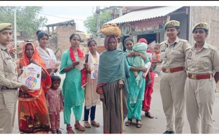कौशाम्बी में सुरक्षा का अभेद्य कवच: एसपी सत्य नारायण के नेतृत्व में 'मिशन शक्ति 5.0' का जोरदार आगाज