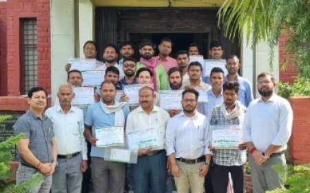 पांच दिवसीय प्रशिक्षण संपन्न, वैज्ञानिक तरीके से बकरी पालन कर आत्मनिर्भर बनेंगे किसान