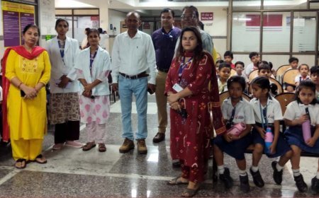 गोयल कैम्पस में तीन दिवसीय स्वास्थ्य शिविर का आगाज: फिट रहेंगे जयपुरिया स्कूल के नौनिहाल