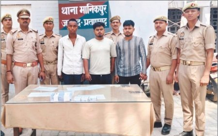 बजहाभीट में मिया-बीबी की जंग में चली गोली: पुलिस ने जंगल में घेराबंदी कर दबोचे तीन 'साले', तमंचा-कारतूस बरामद