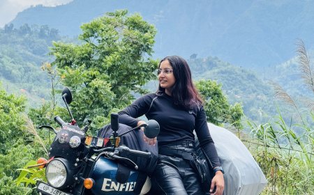 सीतापुर की बेटी तृप्ति सिंह ने बाइक से नापा नेपाल, मस्टैंग तक का सफर तय कर रचा इतिहास