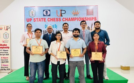 यूपी स्टेट चेस: प्रयागराज के याकूब हुसैन बने अंडर-15 चैंपियन, नेशनल के लिए यूपी टीम का चयन