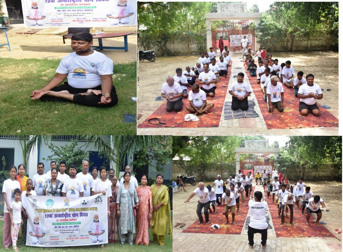 K Health & Fitness Care Foundation ने दो स्थानों पर आयोजित किए भव्य योग शिविर