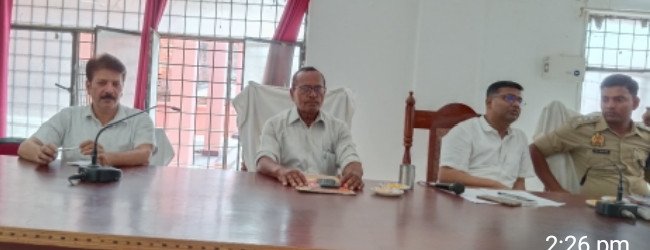 शीतला सप्तमी मेला: अव्यवस्था मिली तो खैर नहीं, एसडीएम ने अफसरों को दिया 26 जून का अल्टीमेटम