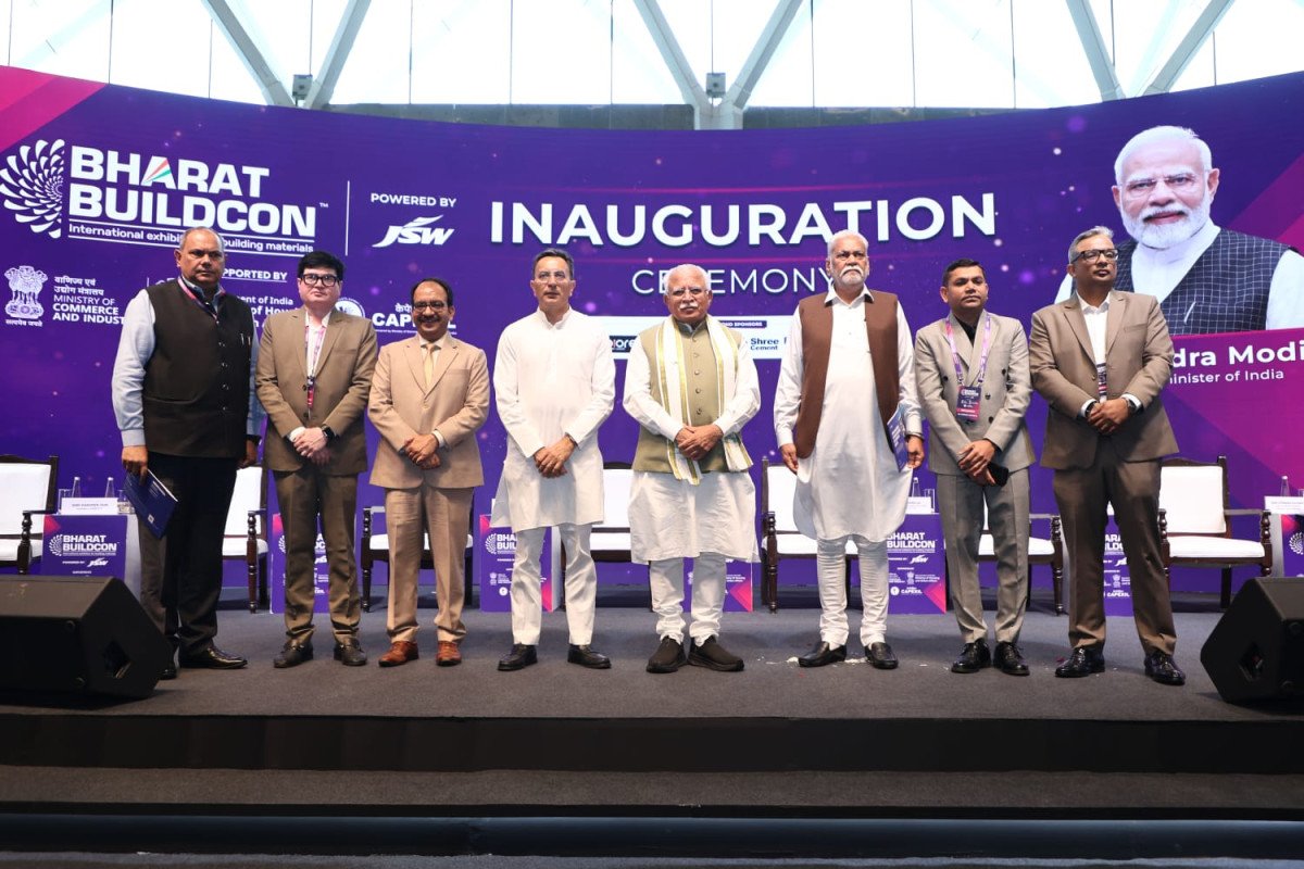 नई दिल्ली में india bildcon 2026 एक्सपो का भव्य शुभारंभ