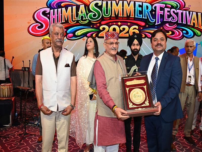 राज्यपाल ने शिमला अंतर्राष्ट्रीय समर फेस्टिवल का शानदार आगाज किया
