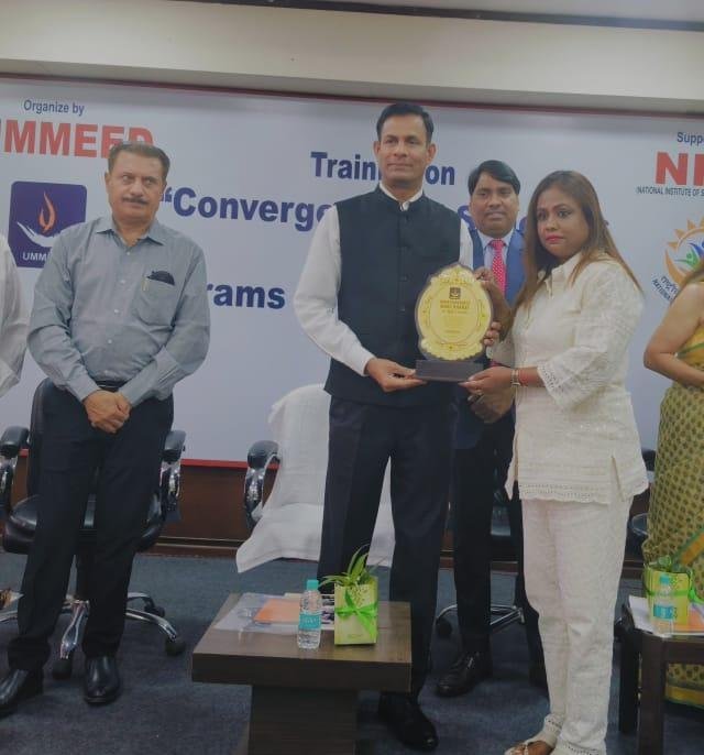समाजसेवी गीता गुप्ता चंडीगढ़ में सम्मानित, भीखवृत्ति उन्मूलन के प्रयासों को मिला बड़ा प्रोत्साहन