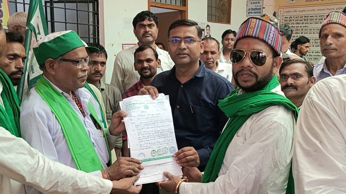 कुंडा तहसील में भाकियू का हल्ला बोल: किसानों की समस्याओं को लेकर एसडीएम को सौंपा 5 सूत्रीय ज्ञापन