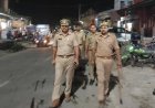 पश्चिम शरीरा पुलिस ने संभाला मोर्चा; अषाढ़ा चौराहे पर पैदल गश्त कर जनता को दिलाया सुरक्षा का भरोसा