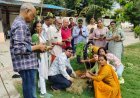 विश्व पर्यावरण दिवस पर लखनऊ की नक्षत्र वाटिका में त्रिवेणी पौधारोपण