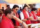 अमरावती स्पोर्ट्स सिटी में उमड़ा श्रद्धा का सैलाब: विशाल भंडारे का आयोजन, हजारों ने ग्रहण किया प्रसाद