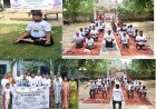 K Health & Fitness Care Foundation ने दो स्थानों पर आयोजित किए भव्य योग शिविर