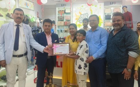 नवाबों के शहर लखनऊ में खुला देश का 427वां भव्य मेगा एक्सक्लूसिव शोरूम