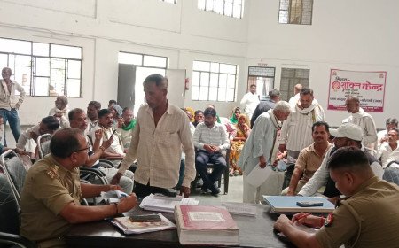 'समाधान' के नाम पर सिर्फ खानापूर्ति: कोखराज थाने में बिना राजस्व अधिकारियों के सिमटा समाधान दिवस, निराश लौटे फरियादी