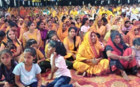 नंद के आनंद भयो, जय कन्हैया लाल की: कनावां में श्रीकृष्ण जन्मोत्सव पर उमड़ा श्रद्धा का जनसैलाब