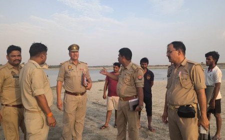 प्रतापगढ़-कौशाम्बी बॉर्डर पर गंगा किनारे मिला अज्ञात शव, 'सीमा विवाद' में उलझी दो जिलों की पुलिस