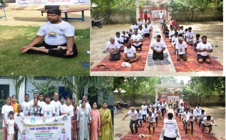 K Health & Fitness Care Foundation ने दो स्थानों पर आयोजित किए भव्य योग शिविर