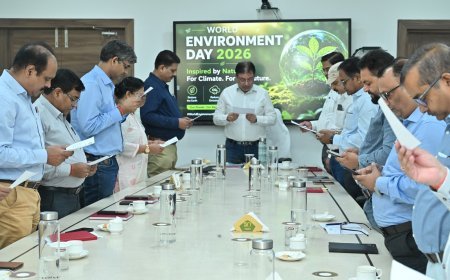 IFFCO फूलपुर में 'विश्व पर्यावरण दिवस' पर पर्यावरण सप्ताह की शुरुआत, अधिकारियों ने ली संरक्षण की शपथ