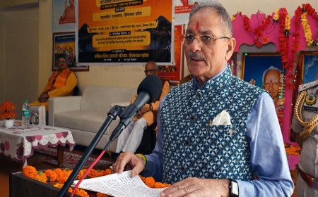 राज्यपाल ने 'भारतीय संस्कृति ज्ञान परीक्षा' के पुरस्कार विजेताओं को किया सम्मानित