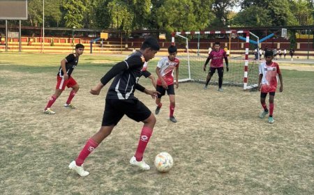 एसजेसी समर कैंप फुटबॉल: स्टार्स, फाइटर्स और पैंथर्स ने मैदान पर मारी बाजी, प्रतिद्वंद्वियों को दी पटखनी