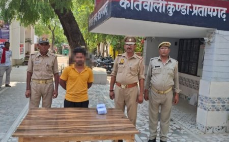कुंडा पुलिस की बड़ी कार्रवाई: मुन्ना भाई का असली चेहरा और चाइल्ड पोर्नोग्राफी का सौदागर गिरफ्तार